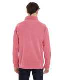 Garment-Dyed Quarter Zip Sweatshirt
