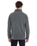 Garment-Dyed Quarter Zip Sweatshirt