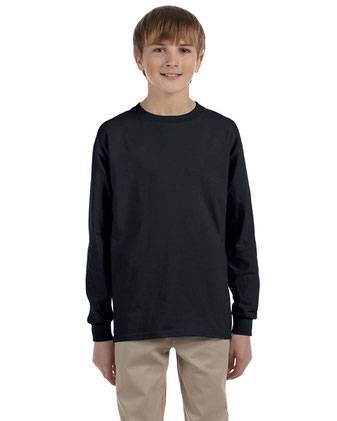 JERZEES Dri-Power® Youth Long Sleeve 50/50 T-Shirt 29BLR