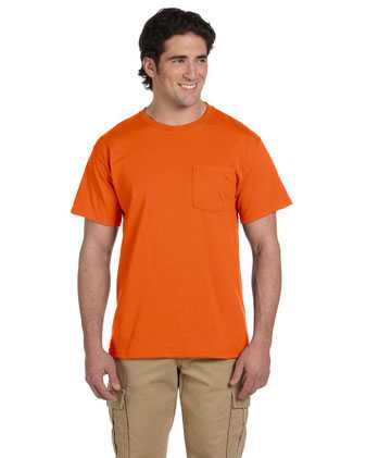 JERZEES Dri-Power® 50/50 Pocket T-Shirt 29MPR