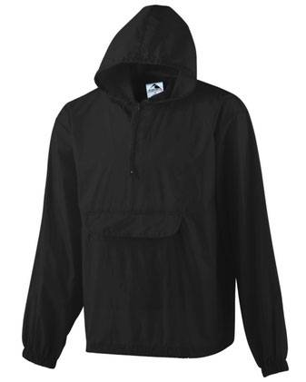 Augusta Sportswear Packable Half-Zip Hooded Pullover Jacket 3130