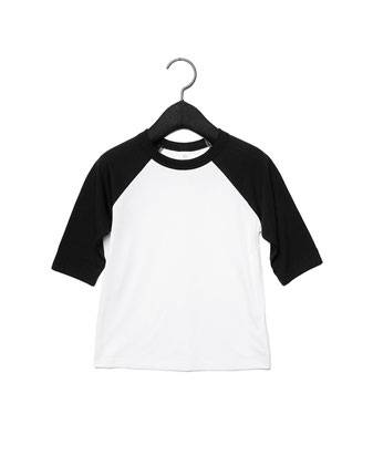 Toddler Three-Quarter Sleeve Baseball Tee
