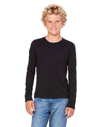 BELLA + CANVAS Youth Jersey Long Sleeve Tee 3501Y