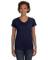 Women's Fine Jersey V-Neck Tee
