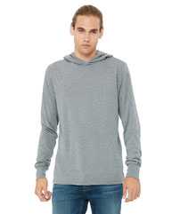 Jersey Hooded Long Sleeve Tee