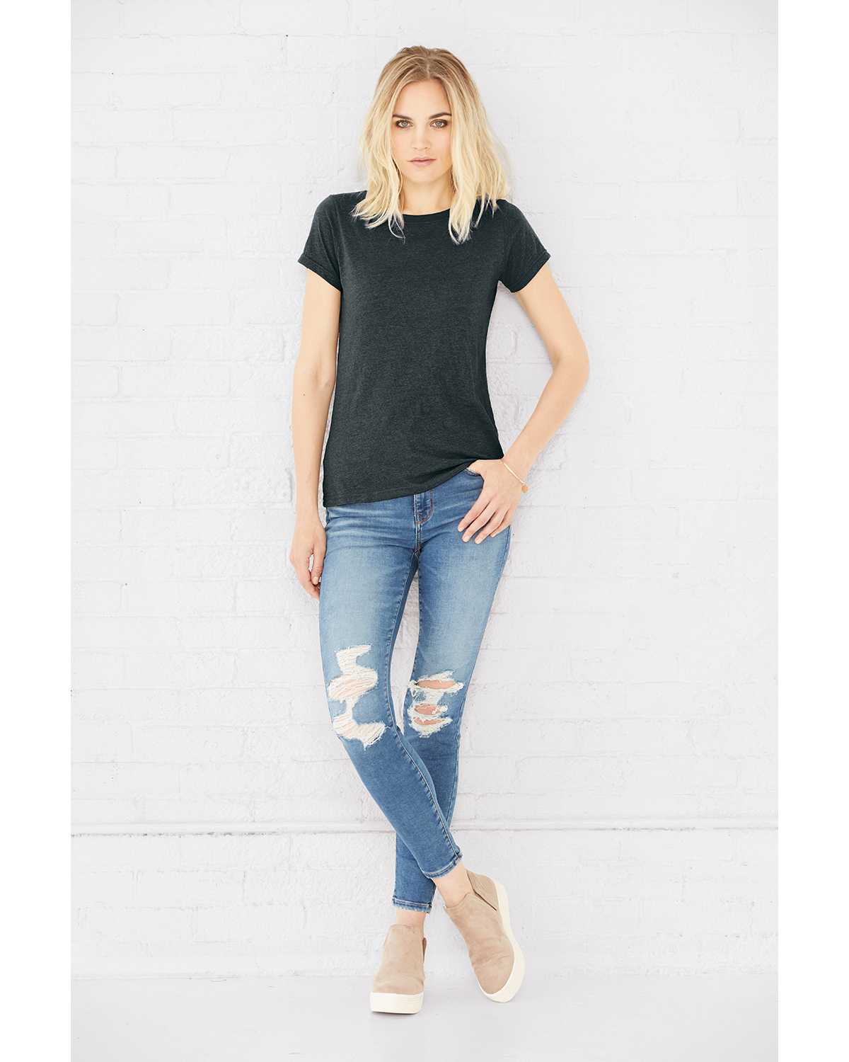 LAT Women's Fine Jersey Tee 3516