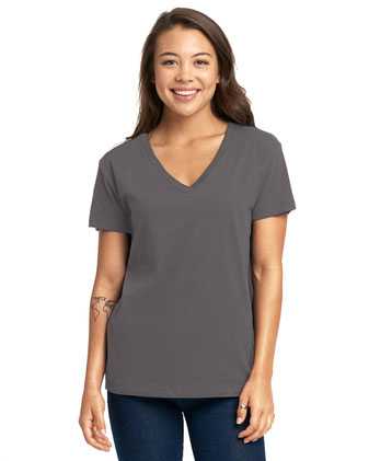 Next Level Women’s Cotton V-Neck T-Shirt 3940