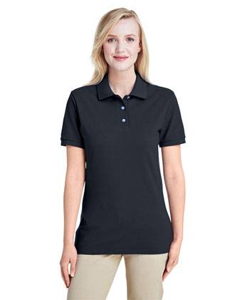 Women's 100% Ring-Spun Cotton Piqué Polo