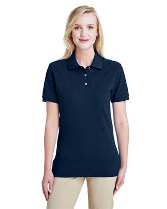 Women's 100% Ring-Spun Cotton Piqué Polo