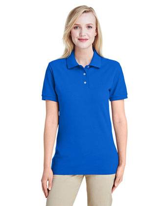 Women's 100% Ring-Spun Cotton Piqué Polo