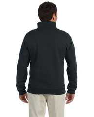 Super Sweats NuBlend® Quarter-Zip Cadet Collar Sweatshirt