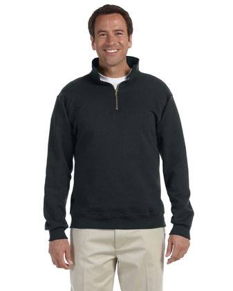 JERZEES Super Sweats NuBlend® Quarter-Zip Cadet Collar Sweatshirt 4528MR