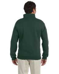 Super Sweats NuBlend® Quarter-Zip Cadet Collar Sweatshirt