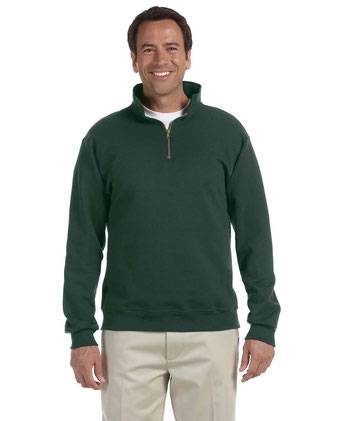 JERZEES Super Sweats NuBlend® Quarter-Zip Cadet Collar Sweatshirt 4528MR