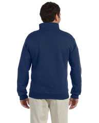 Super Sweats NuBlend® Quarter-Zip Cadet Collar Sweatshirt