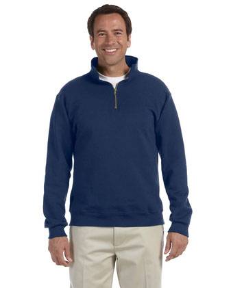 JERZEES Super Sweats NuBlend® Quarter-Zip Cadet Collar Sweatshirt 4528MR
