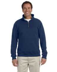 Super Sweats NuBlend® Quarter-Zip Cadet Collar Sweatshirt