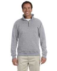 Super Sweats NuBlend® Quarter-Zip Cadet Collar Sweatshirt