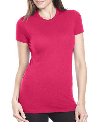 Bayside Women's USA-Made Fine Jersey T-Shirt 4990