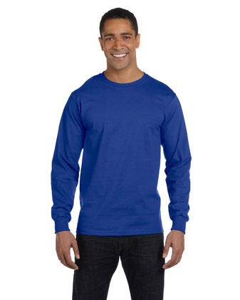 Hanes Beefy-T® Long Sleeve T-Shirt 5186