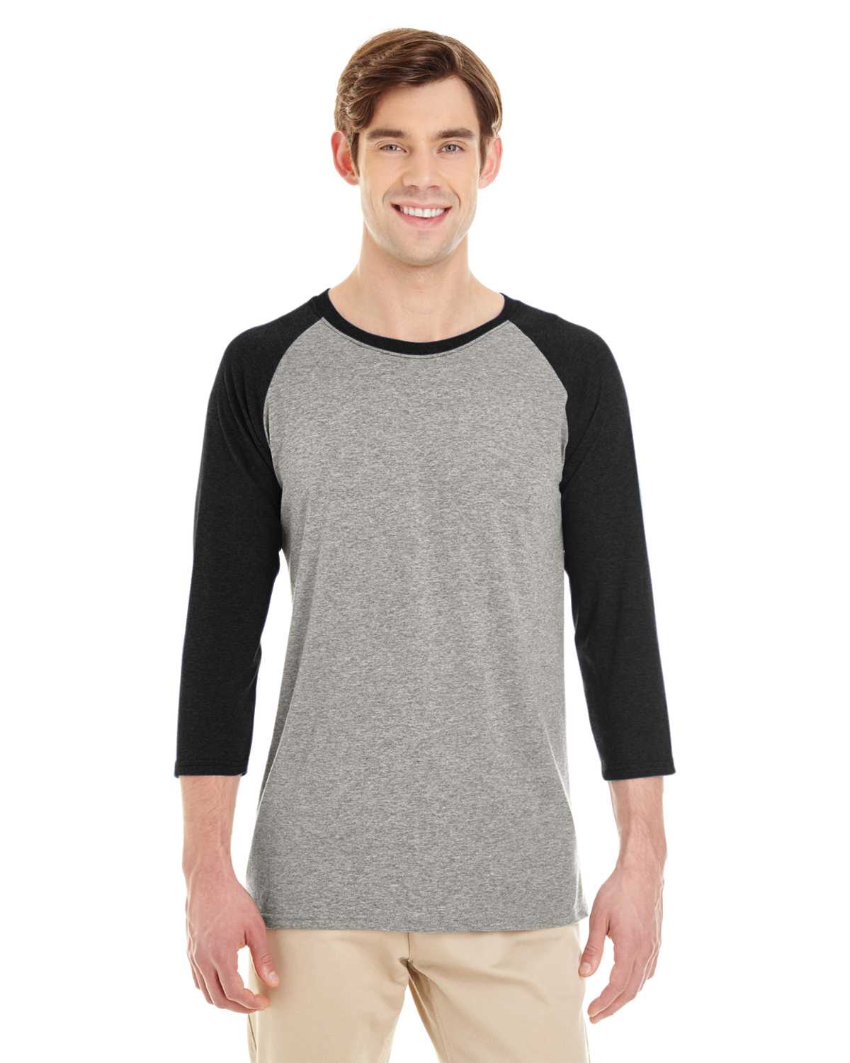 Triblend Three-Quarter Raglan Baseball T-Shirt