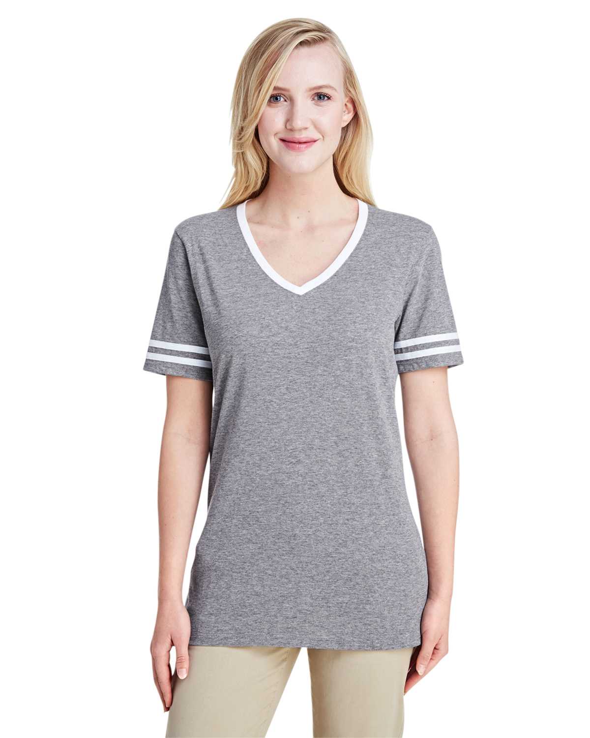 Women's Varsity Triblend V-Neck T-Shirt