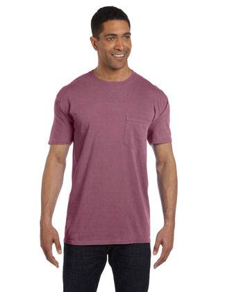 Comfort Colors Garment-Dyed Heavyweight Pocket T-Shirt 6030