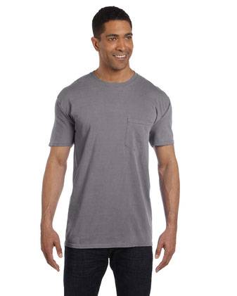 Comfort Colors Garment-Dyed Heavyweight Pocket T-Shirt 6030