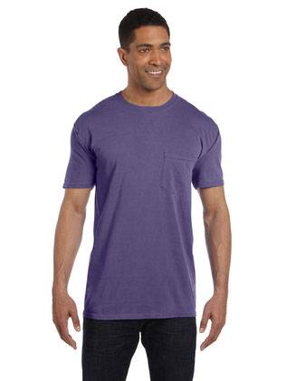 Comfort Colors Garment-Dyed Heavyweight Pocket T-Shirt 6030