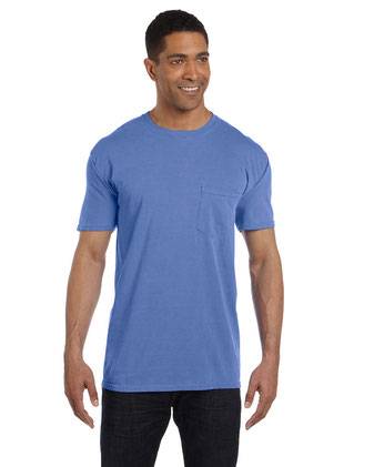 Comfort Colors Garment-Dyed Heavyweight Pocket T-Shirt 6030