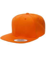 Flat Bill Snapback Cap