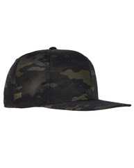 Flat Bill Snapback Cap