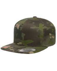 Flat Bill Snapback Cap