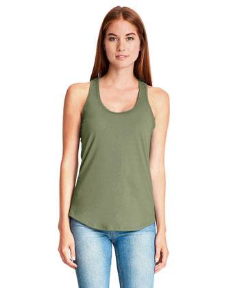 Next Level Women's Gathered Racerback Tank 6338