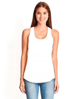 Women's Gathered Racerback Tank