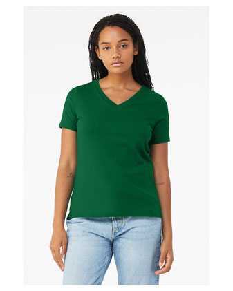 BELLA + CANVAS Women’s Relaxed Jersey V-Neck Tee 6405