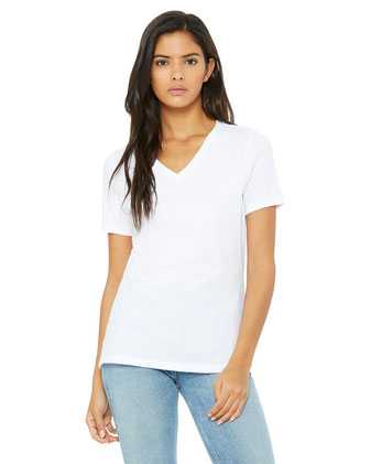 BELLA + CANVAS Women’s Relaxed Jersey V-Neck Tee 6405