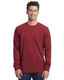 Sueded Long Sleeve T-Shirt