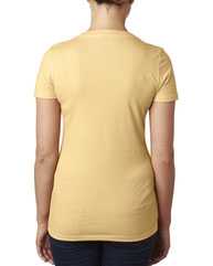 Women’s CVC Deep V-Neck T-Shirt