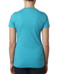 Women’s CVC Deep V-Neck T-Shirt