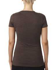 Women’s CVC Deep V-Neck T-Shirt
