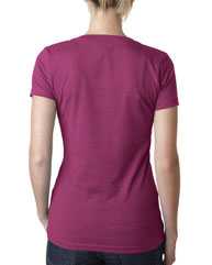 Women’s CVC Deep V-Neck T-Shirt