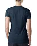 Women’s CVC Deep V-Neck T-Shirt