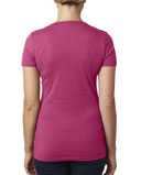 Women’s CVC Deep V-Neck T-Shirt