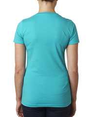 Women’s CVC Deep V-Neck T-Shirt