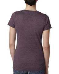 Women’s Triblend Deep V-Neck T-Shirt