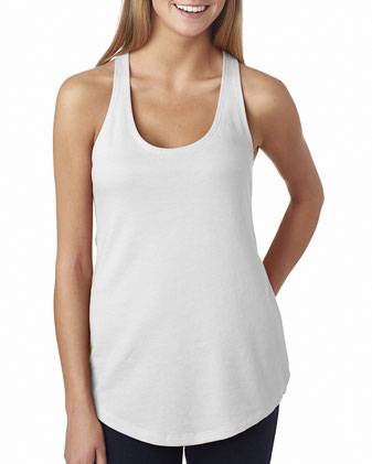 Next Level Women’s Lightweight French Terry Racerback Tank 6933