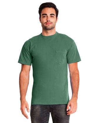 Next Level Inspired Dye Short Sleeve Pocket Crew 7415