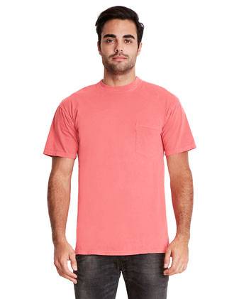 Next Level Inspired Dye Short Sleeve Pocket Crew 7415