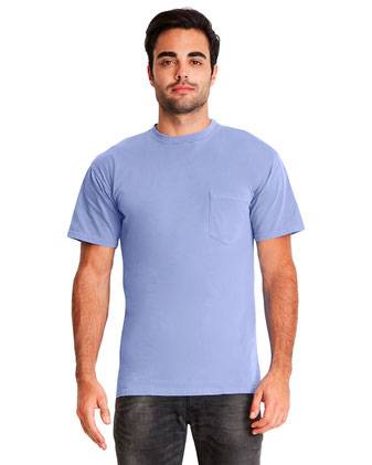 Next Level Inspired Dye Short Sleeve Pocket Crew 7415
